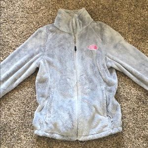 Xtra small gray women’s north face fleece